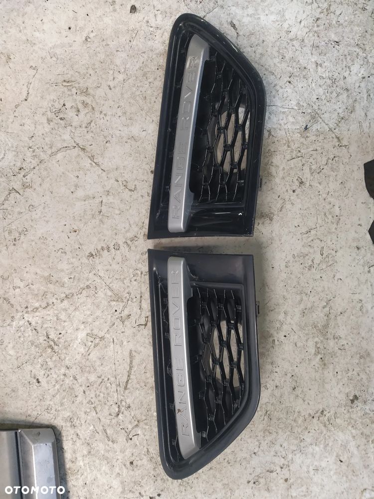 RANGE ROVER SPORT L320 AUTOBIOGRAPHY KOMPLET ZDERZAK PRZÓD PRZEDNI TYŁ TYLNY HALOGENY GRILL PDC WYDECHY ŚWIATŁO STOP LOTKA SPOILER - 12