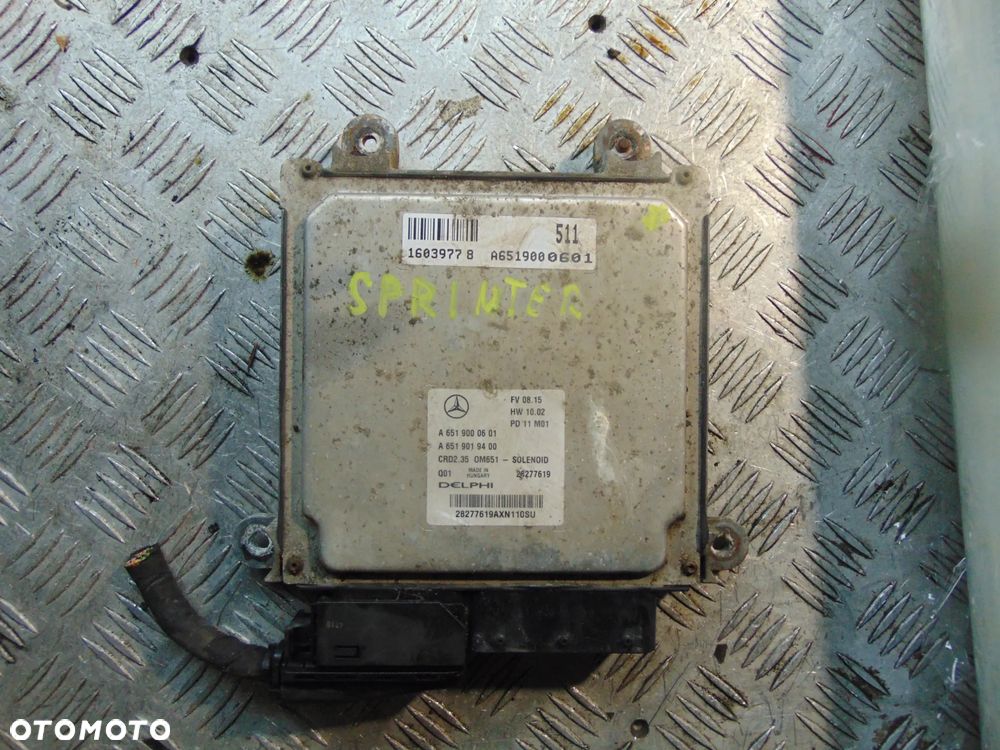 Sterownik silnika Mercedes Sprinter 2,2 CDI A6519000601 - 1