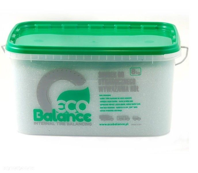 Proszek do wyważania kół ECOBALANCE 8 kg – Granulat do dynamicznego wyważania opon - 1