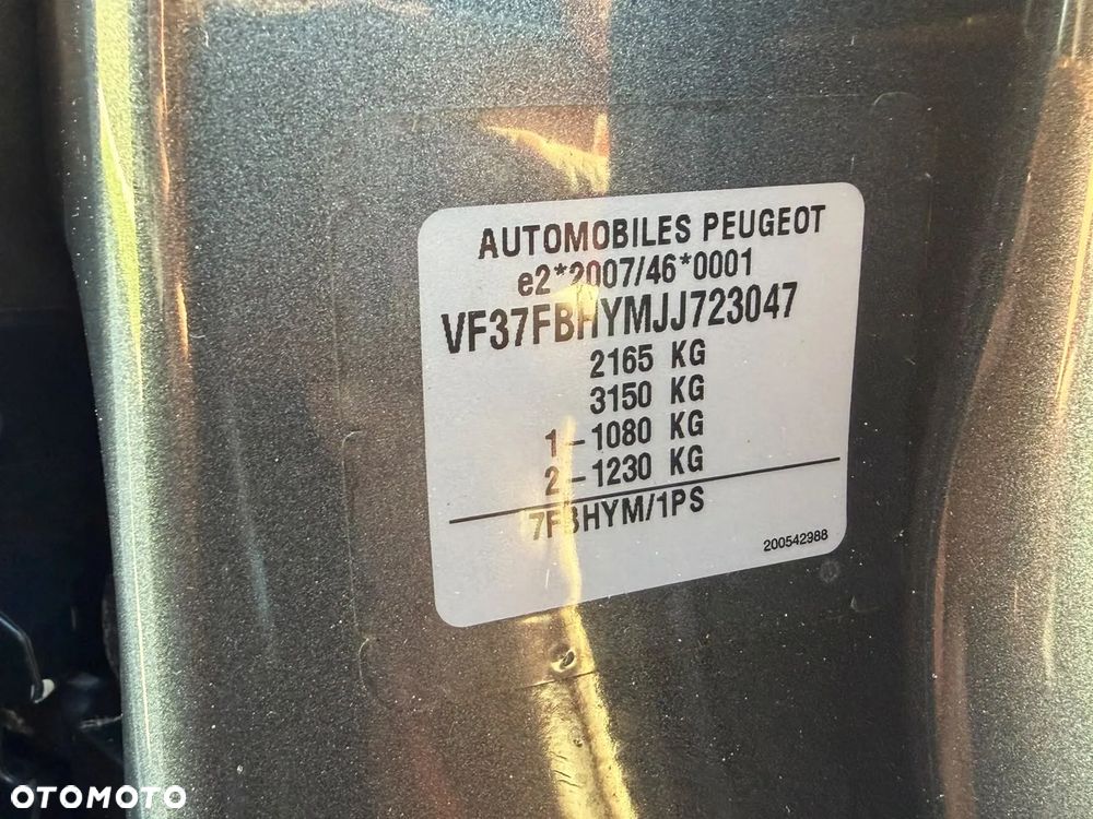 Peugeot PARTNER AUTOMAT - 21