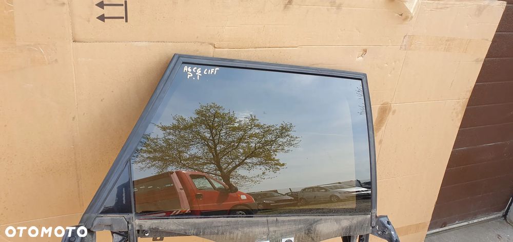 Mechanizm podnośnik szyby ramka prawy tył Audi A6 C6 - 4