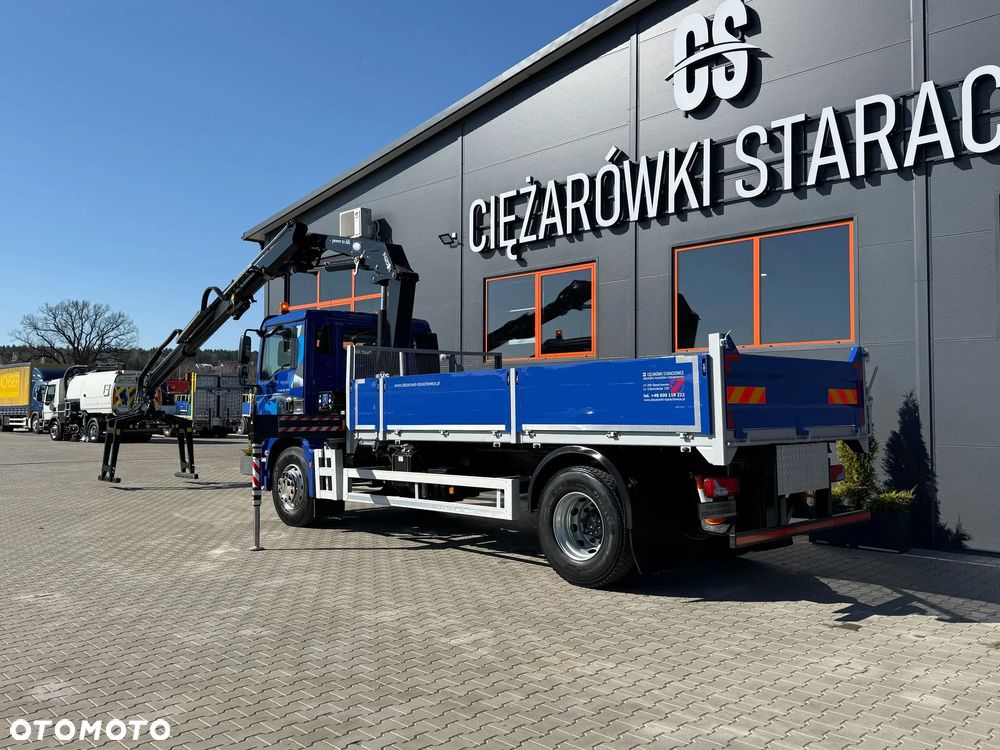 MAN TGM TGL TGS 18.250 // wywrotka // skrzynia // HDS HMF z pilotem // 4x2 // budowlanka // kiper wywrot żuraw dzwig kran crane - 18