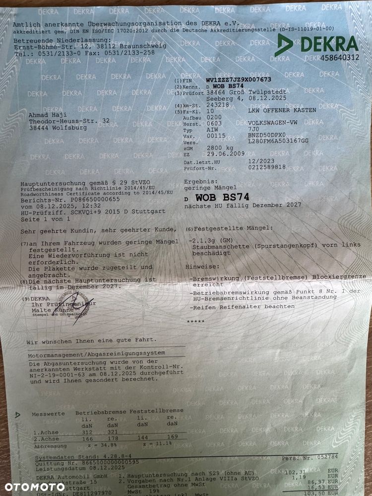Volkswagen Transporter - 38