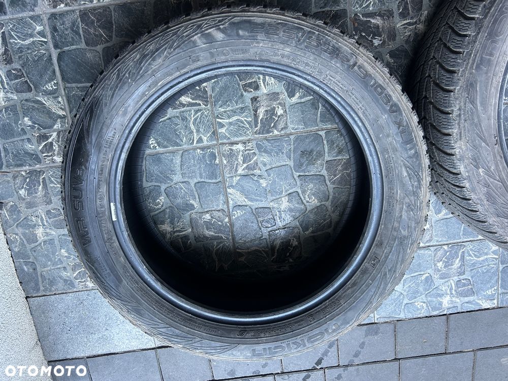 2szt Opony zimowe Nokian 225/55/19 WR SUV3 7mm - 5