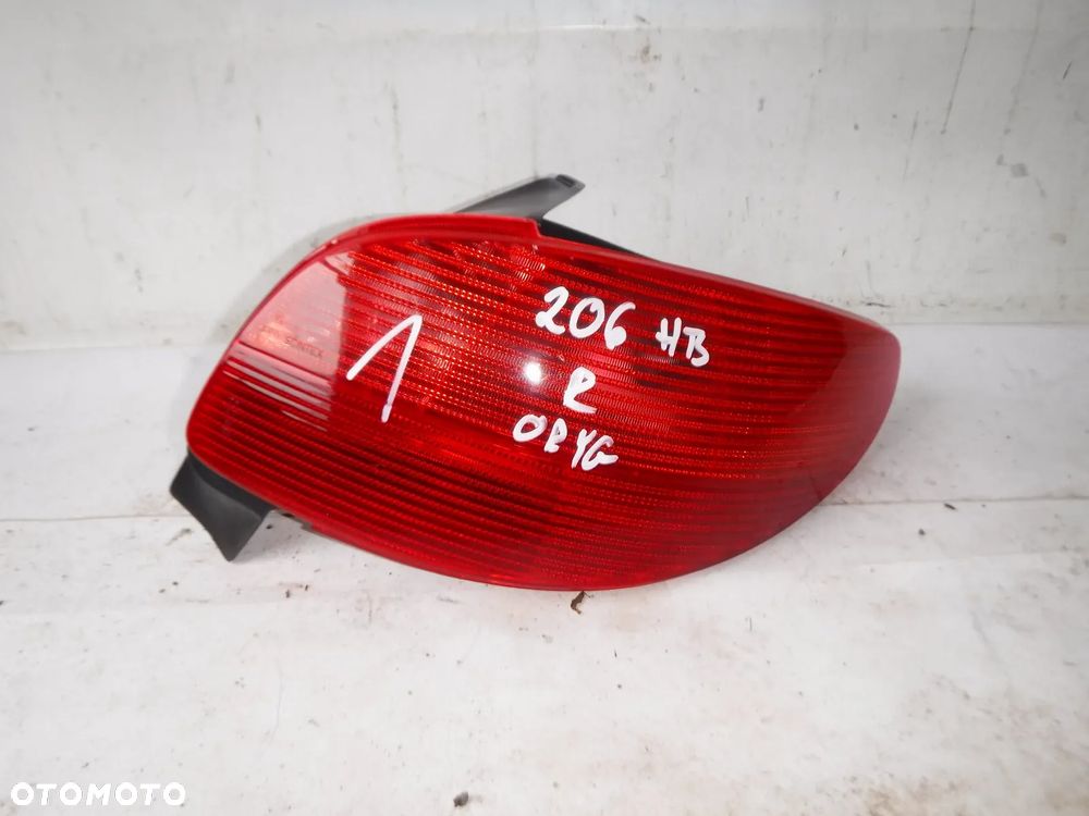 peugeot 206 lampa tył prawa tylna wkład  nowa oryginał - 1