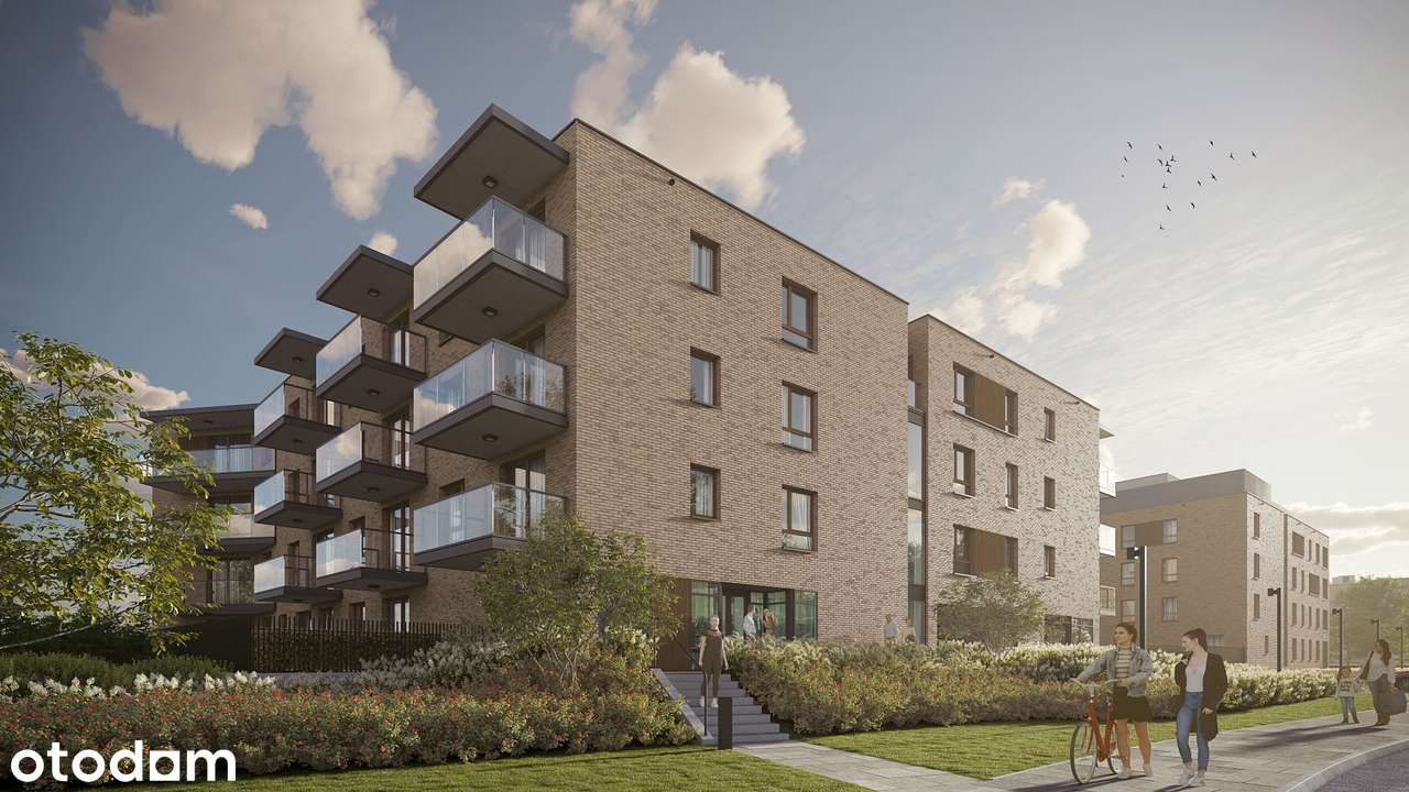 3-pokojowe mieszkanie 55m2 + balkon