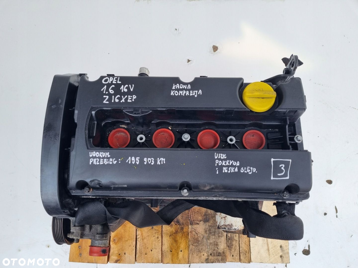 SILNIK KOMPLET Opel Signum 1.6 16V udokumentowane 195tyś Z16XEP - 4