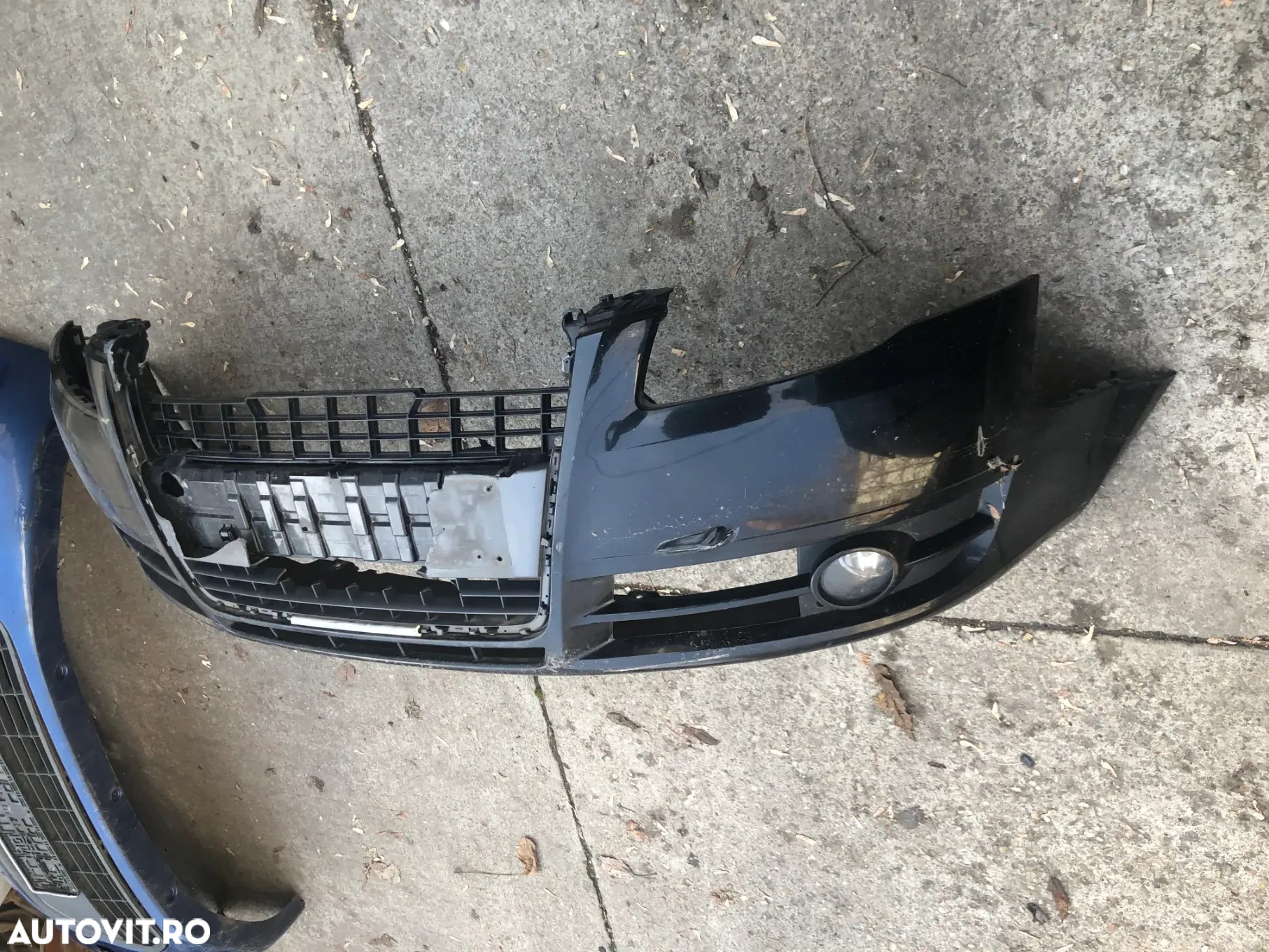 Bara fata Audi A4 B7 negru cu defect 2006 - 7