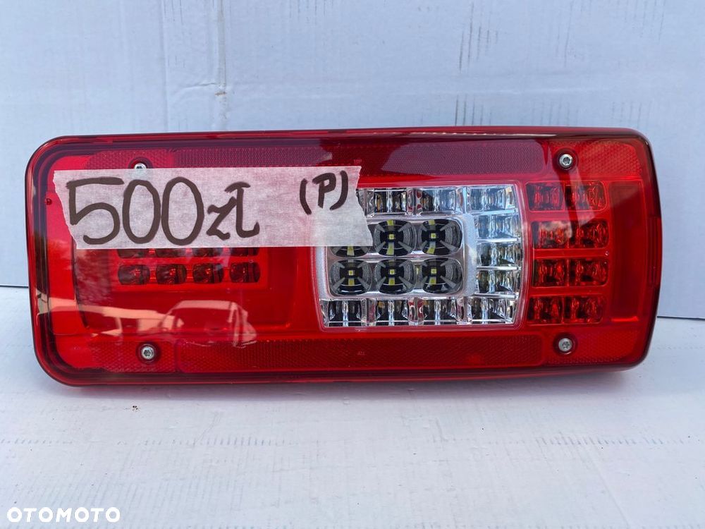 Sprinter 907 910 lampa tylna tył PRAWA RAMA skrzynia kontener LED NOWA - 1