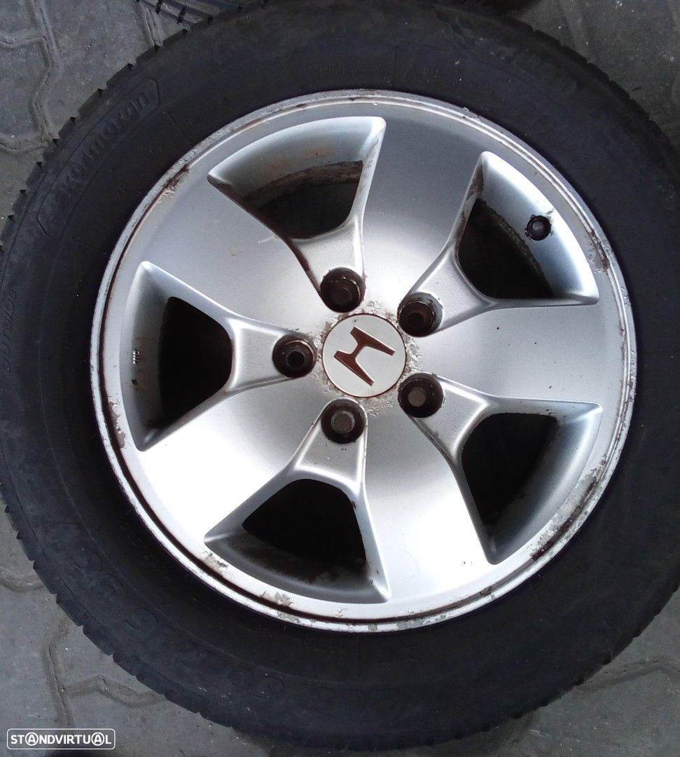 Jantes Honda HRV R16 205\60  furação 5x114.3 - 5