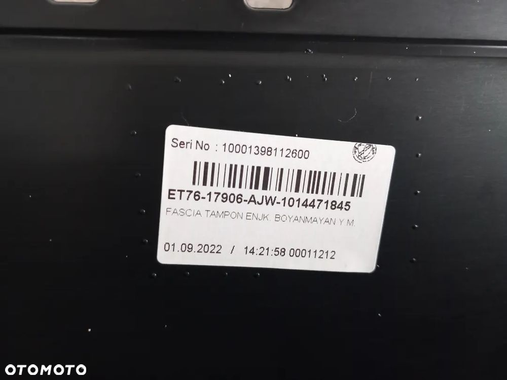 Zderzak tylny Ford Transit/Tourneo Courier 2014- 1865569 - 6