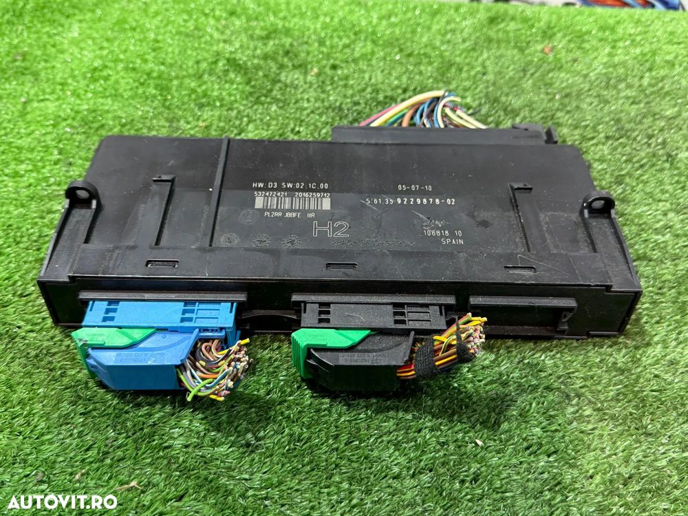 BCM MODUL CALCULATOR CONFORT BMW 116D SERIA 1 E87 LCI 2.0 DIESEL 2010 COD OEM 9229878 922987802 2004-2013 - 1