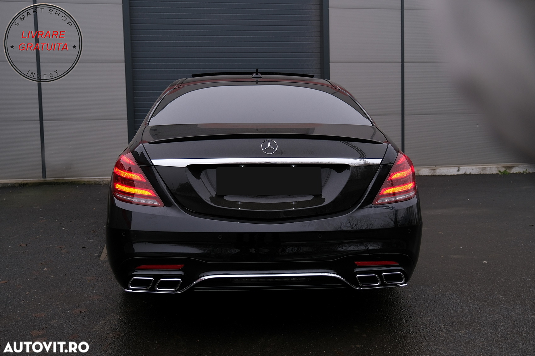 Stopuri Full LED MERCEDES S-Class W222 (2013-2017) Semnalizare Dinamica Facelift D- livrare gratuita - 17