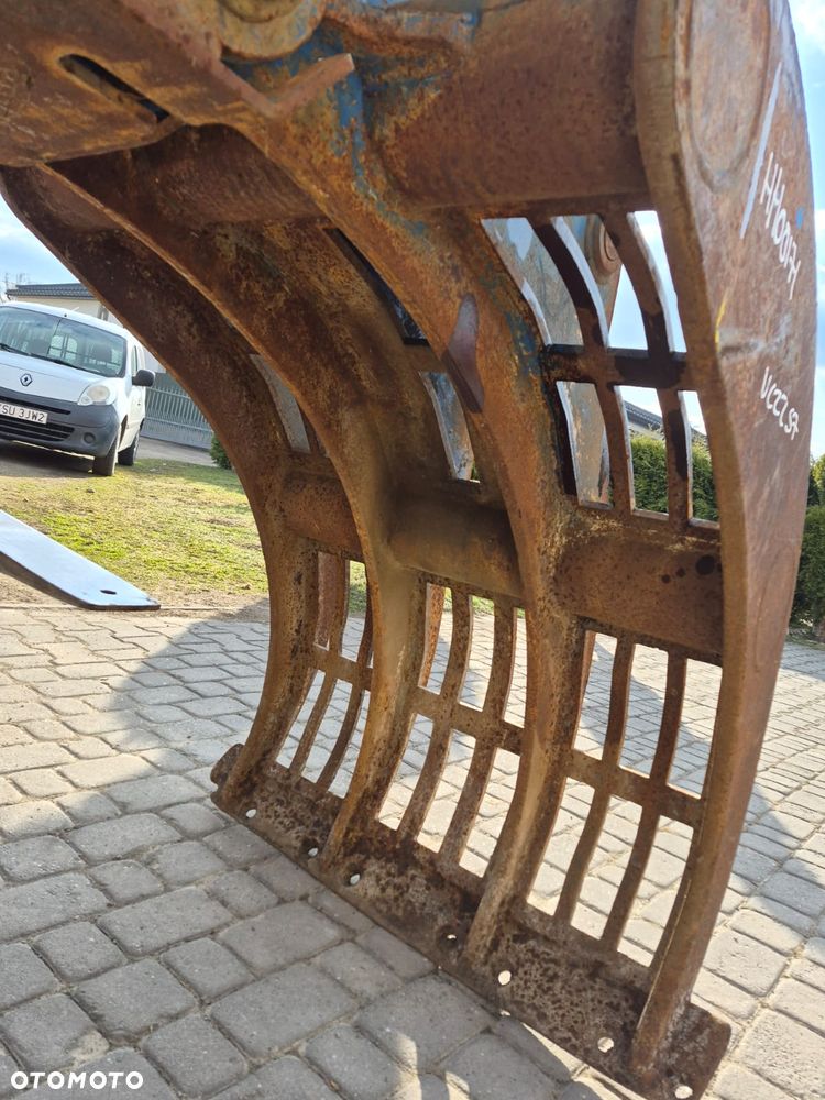 Mc Quaid HH2500 na 2 siłownikach, chwytak hydrauliczny obrotowy sortujący wyburzeniowy kleszcze, waga 1800kg. - 12