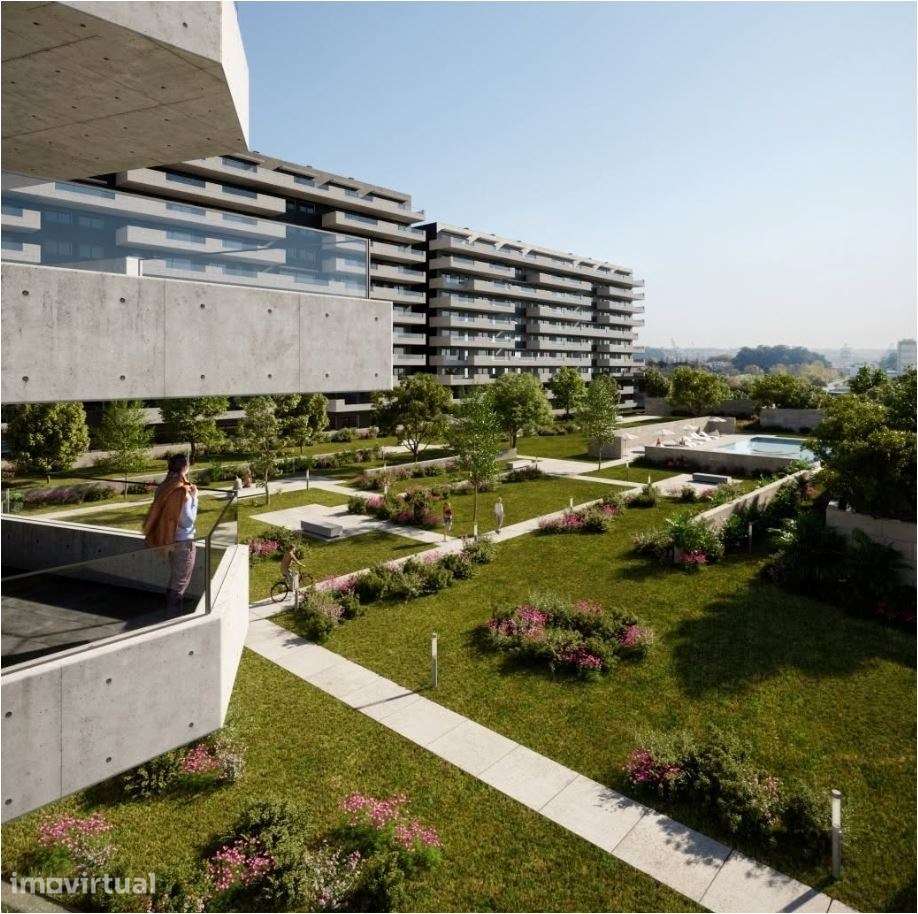 T2 Novo no Empreendimento Ocean Terrace, com Terraço, em Leça da Palme - Grande imagem: 3/57