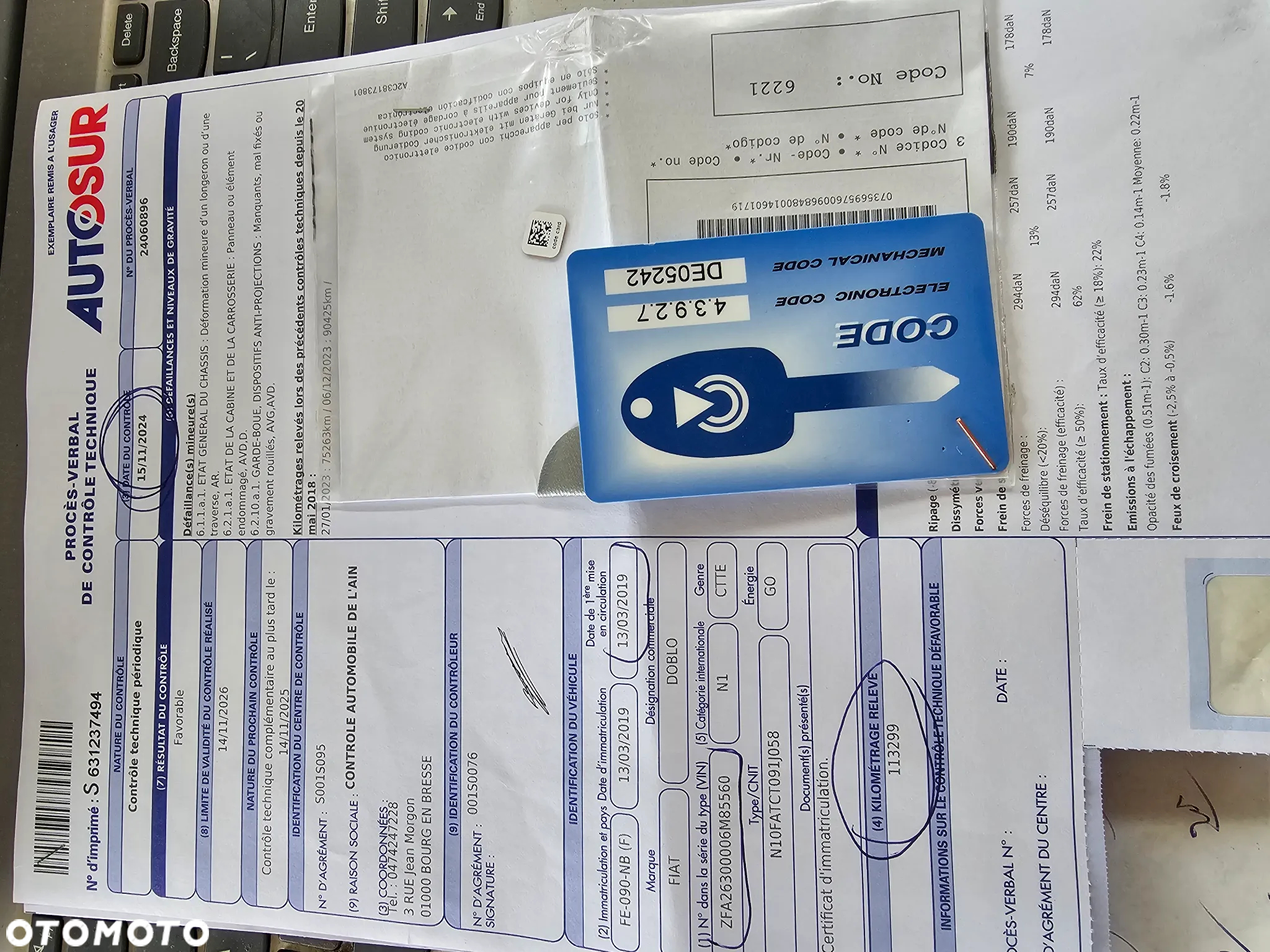 Fiat DOBLO CHLODNIA THERMOKING KLIMA EURO6 - 10