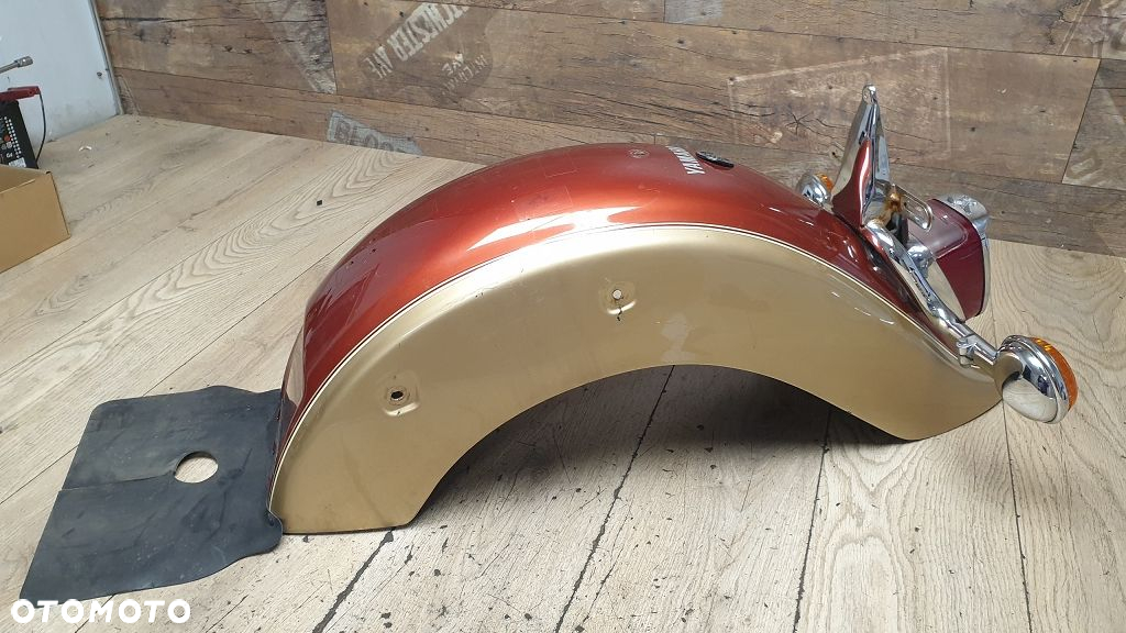 Błotnik tył lampa osłona chrom kierunkowskazy Yamaha XVS650 Drag Star Classic - 2