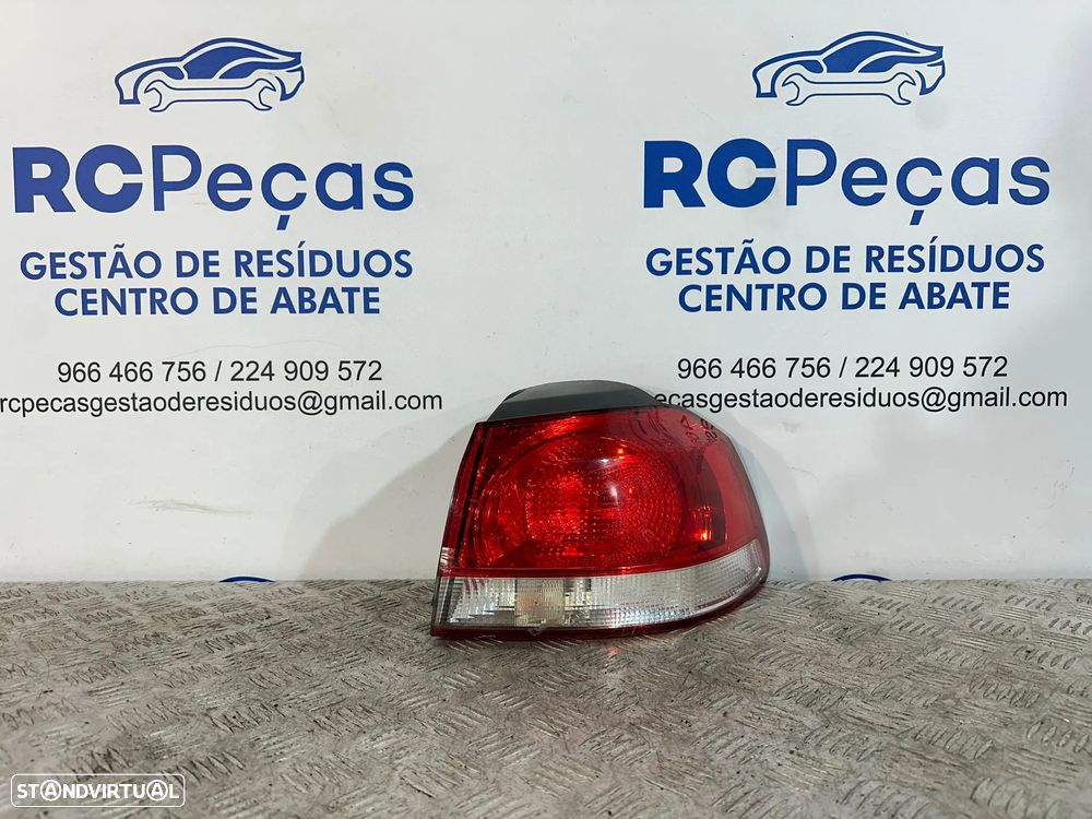 .Conjunto Farolins Tras Traseiro Esquerdo Direito Original Volkswagen VW Golf 6 Mk6 5k0945096E 5k0945095E 2008 - 2013 - 9