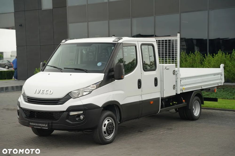 Iveco DAILY 35-140 / WYWROTKA ALUMINIOWA / BRYGADÓWKA / BLIŹNIAK / MANUAL / SPROWADZONY / EURO 6 - 12