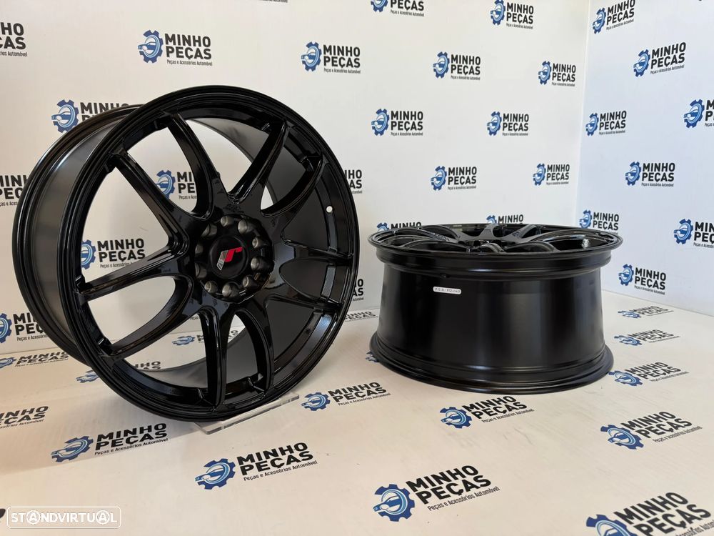 Jantes Japan Racing (JR29) em 19 (5x112/5x114.3) Preto Brilho - 6