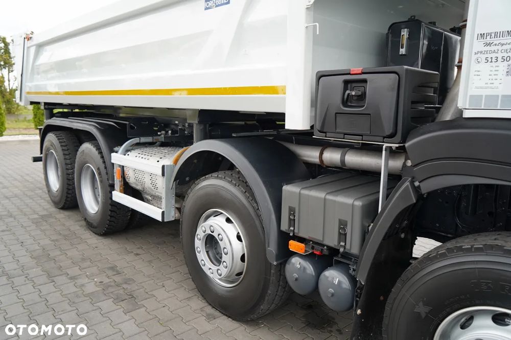 Iveco X-WAY 480 / 8X4 / WYWROTKA DWUSTRONNA / HYDROBURTA / HYDROKLAPA / AUTOMAT / SPROWADZONY - 22