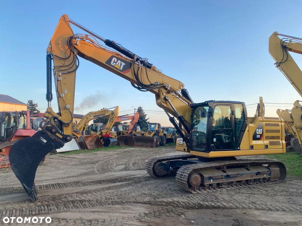 Caterpillar CAT 323 /07B, 2019 ROK, 5900 MTH, RAMIĘ 3X ŁAMANE, Z NIEMIEC, - 2