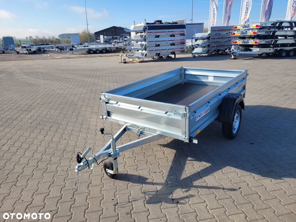 Zaslaw Dostawa Przyczepka samochodowa uchylna DMC750kg 233x132x35cm SOLIDNA I MOCNA! HIT! - 12
