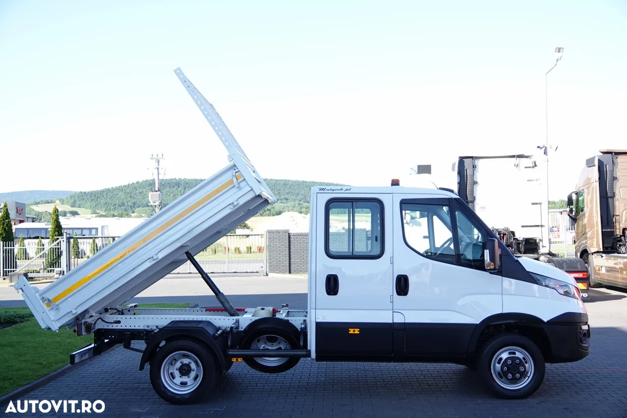 Iveco DAILY 35C16D / 2.3 D / CAMION CU TRACȚIE MIXĂ / BASCULATOR – 2.6 M / CAMION DUBLU / IMPORTAT / CONTRACT DE SERVICE POST-SERVICE - 6