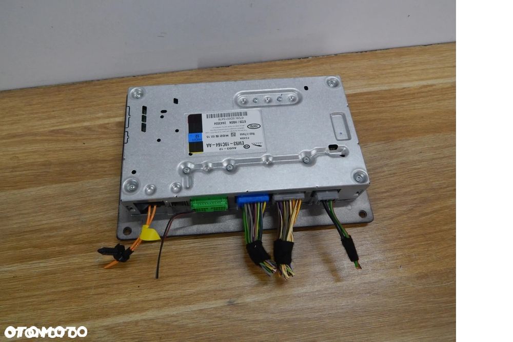 Radio czytnik ekran monitor nawigacja moduł DAB wzmacniacz audio Jaguar XF x250 xj xe 07-15 Range Rover Vogue L405 Łuków części - 20