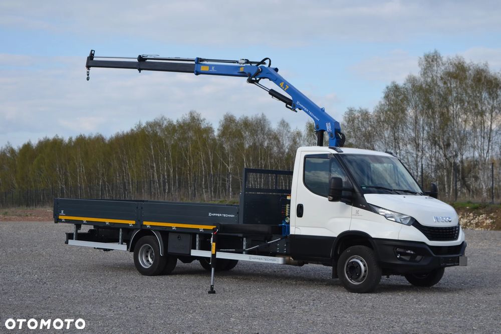 Iveco Daily 72-180 72C18 Nowy żuraw DN 4.7 Nowa Skrzynia ładunkowa 5.2 m 70C18 65C 50C 35C - 4