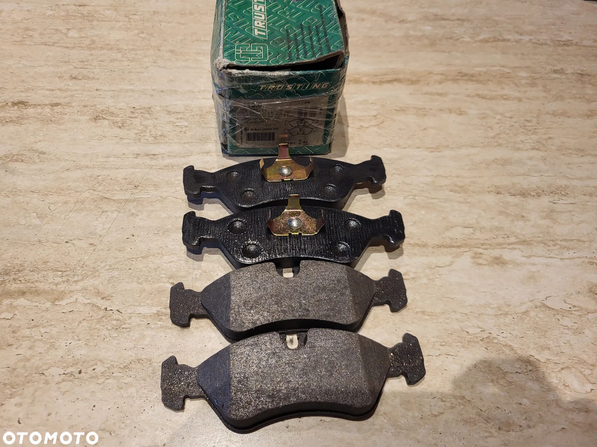 Klocki hamulcowe przód   DAEWOO ARANOS, CIELO, ESPERO, NEXIA, PRINCE; FSO LANOS; OPEL ASTRA F, ASTRA F/KOMBI, KADETT E, OMEGA A, VECTRA A 1.4-2.4 09.84-10.08 - 1