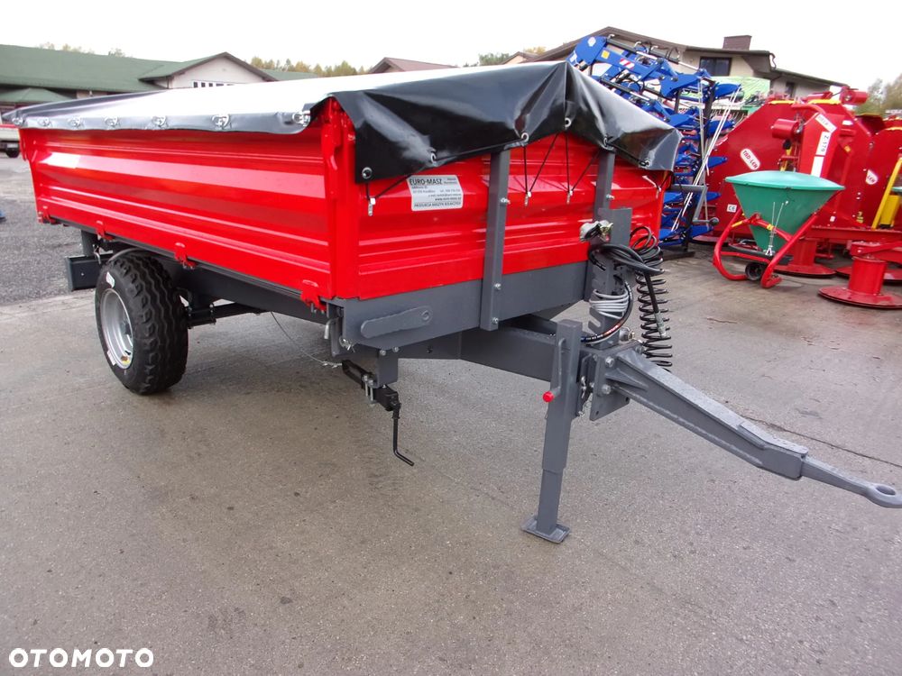 Pronar Przyczepy jednoosiowe Pronar T-655 2,5 tony, Przyczepa T-117 Cynkomet 3,5 tony, Wodziński WTP1W0-1 tona, WTP1W1-3,5 tony;  Przyczepa PR3T Euro-Masz 3 tony - 18