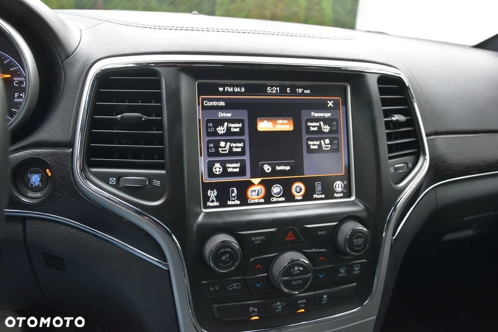 Jeep Grand Cherokee Gr 3.6 V6 Overland Summit - 31