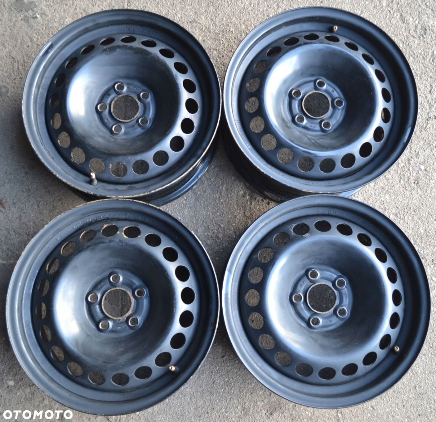 FELGI STALOWE AUDI VW SKODA SEAT 5x100 6J15 ET 29 x4szt F-336 - 3