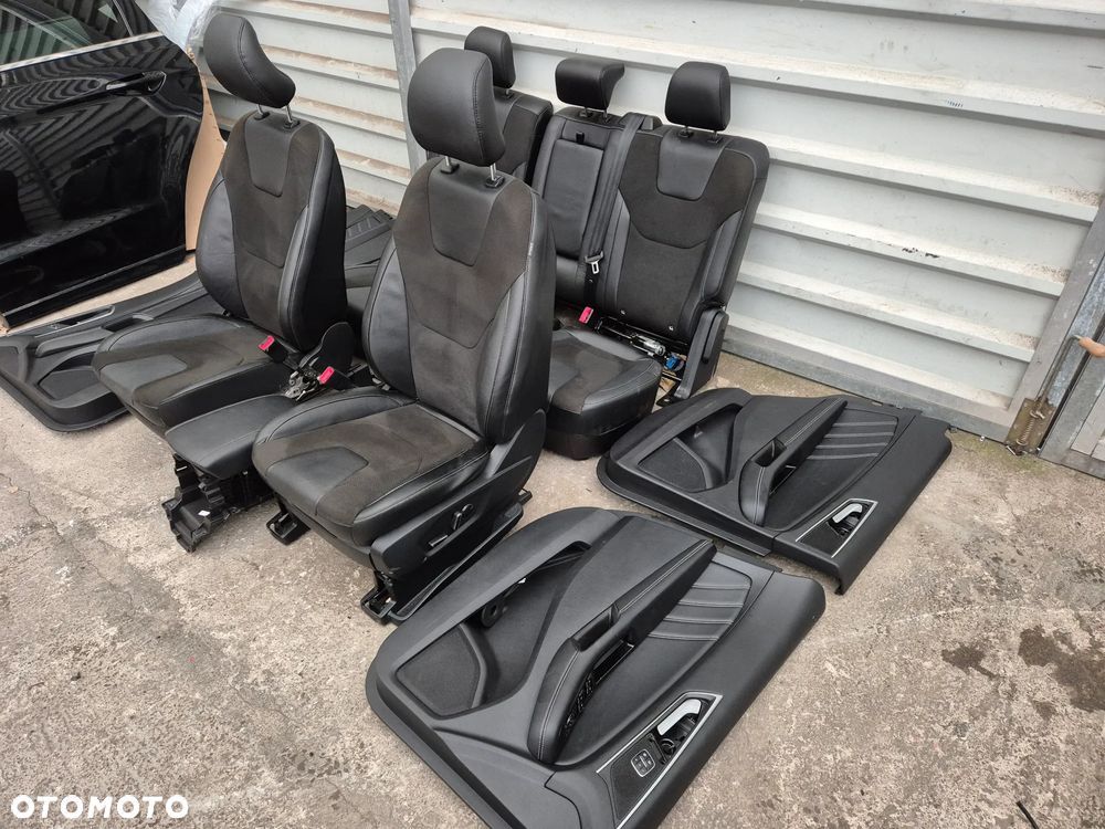 FORD EDGE MK2 2015- FOTELE SKÓRY SKÓRZANE ŚRODEK KOMPLET IEALNE JAK NOWE EUROPA - 3