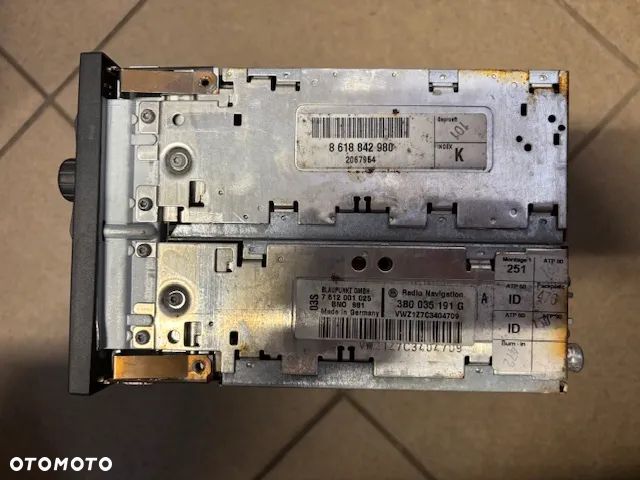 RADIO NAWIGACJA VOLKSWAGEN VW PASSAT B5 3B0035191G - 2