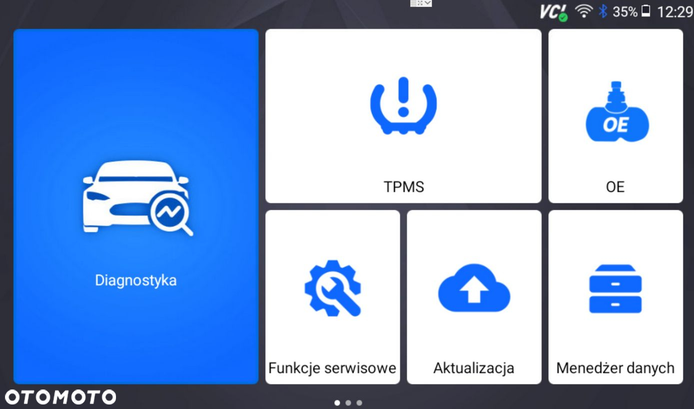 TESTER DIAGNOSTYCZNY RS910 PRO TS CZUJNIKI TPMS x4 - 7