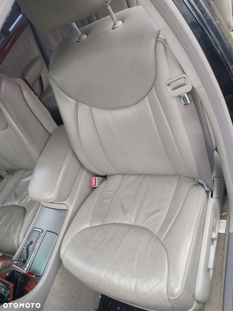 LEXUS LS 430 III fotel lewy prawy przód tył komplet skóra - 2
