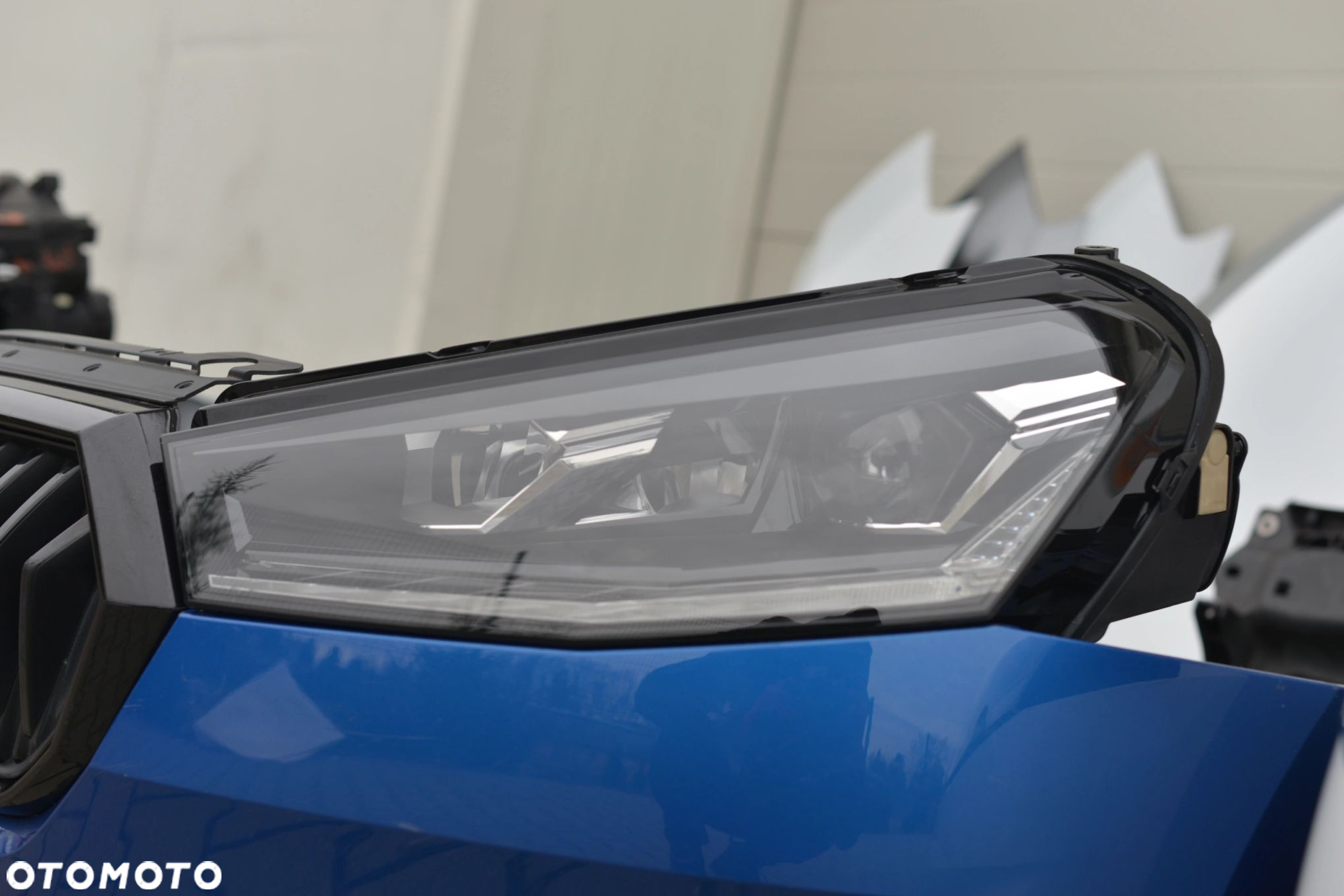 MASKA ZDERZAK BŁOTNIK PAS BELKA GRILL LAMPA LED SKODA FABIA 4 IV 6VA 2021- - 11