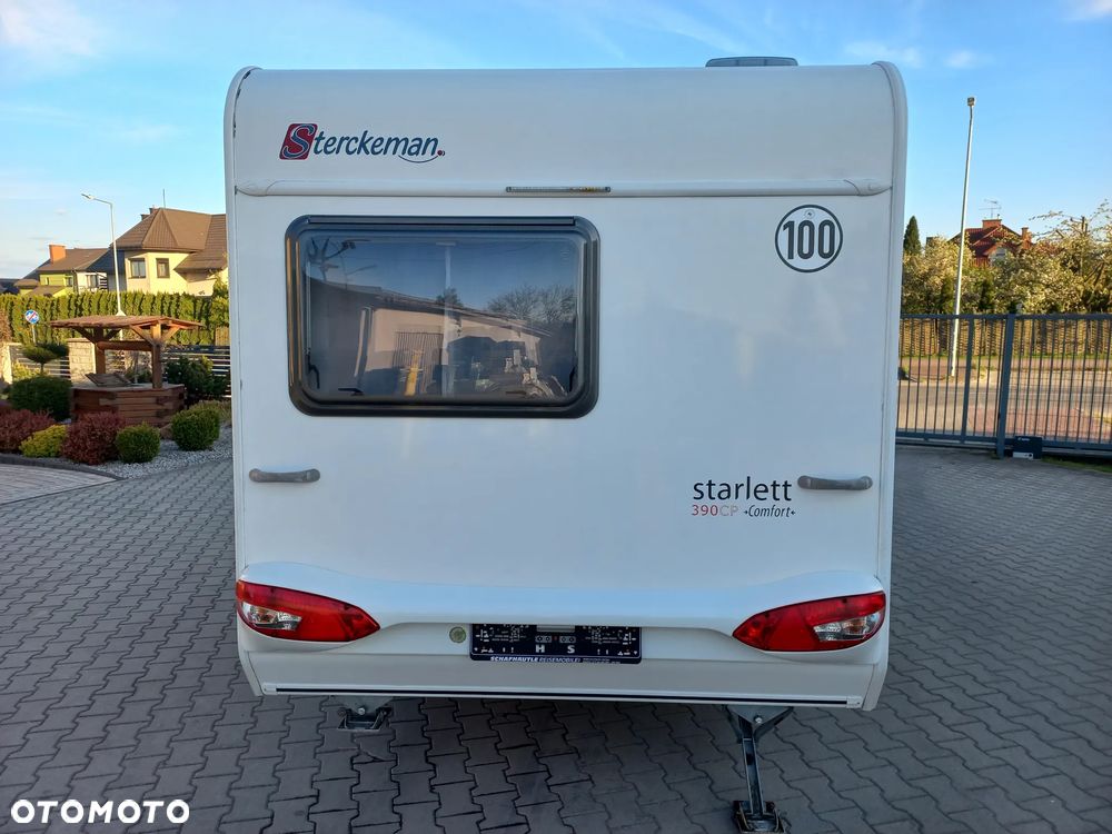 Sterckeman 390 CP Starlett Comfort, Markiza, Bagażnik na rowery - 9