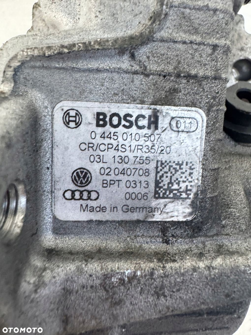 POMPA WTRYSKOWA AUDI A4 B8 2.0TDI 03L130755 0445010507 - WAWA - 3