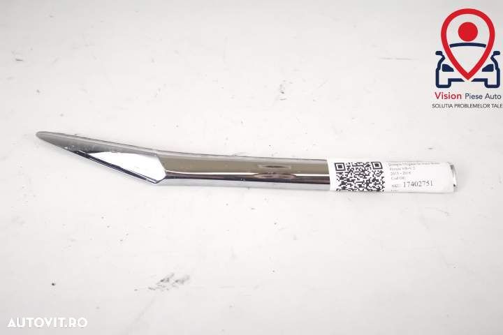 Ornament Crom Grila Centrala Dreapta Original In Stare Buna Honda HR-V - 1