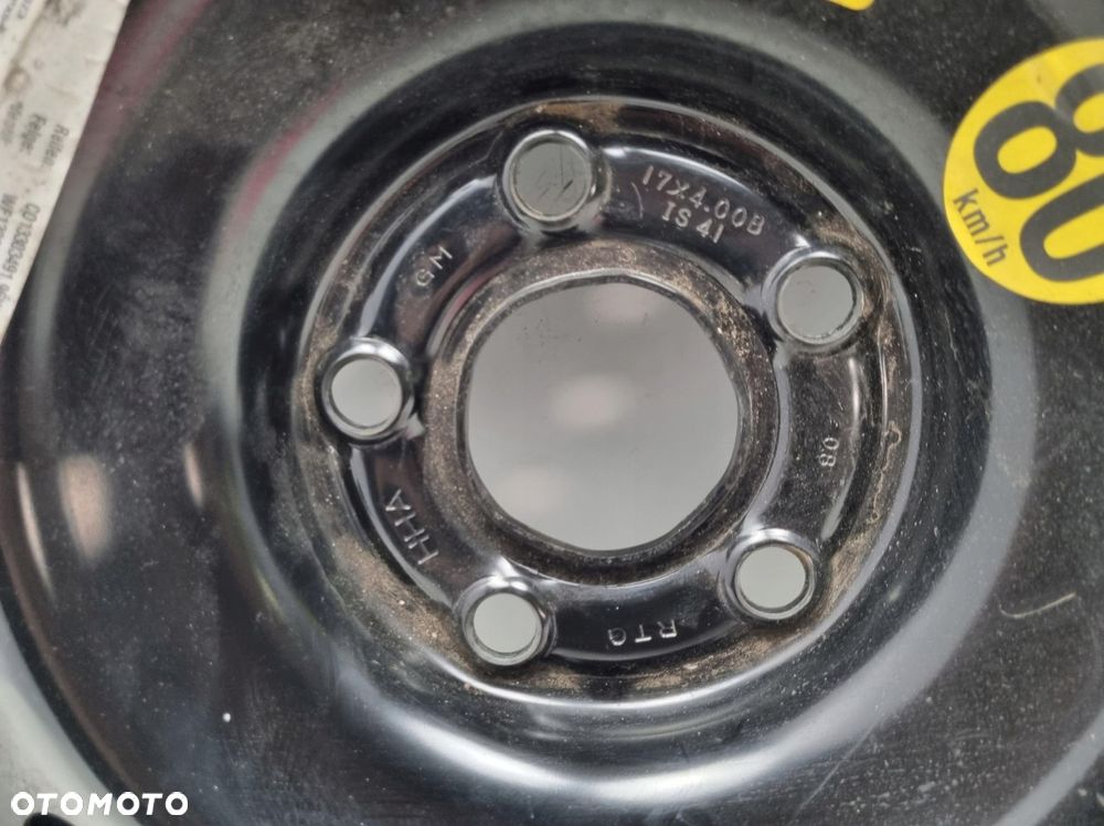 KOŁO DOJAZDOWE Opel Insignia A 125/70 R17 5x120 17X4.00B IS41 dojazdówka - 3