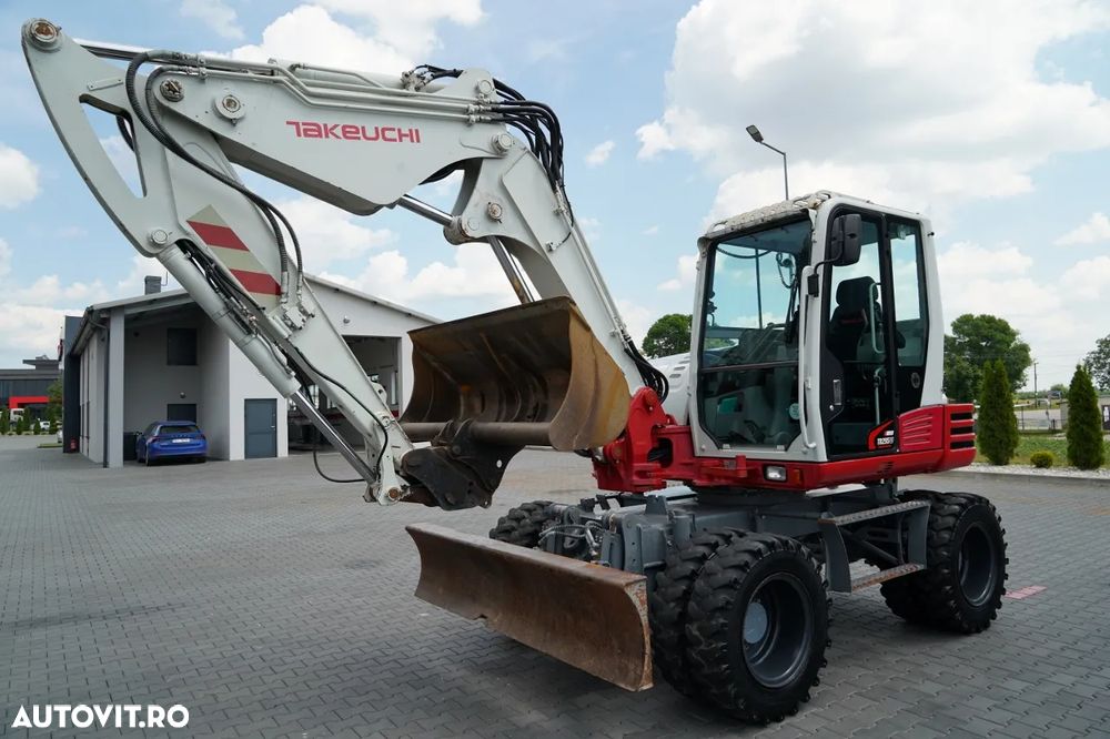 Takeuchi TB 295 W / EXCAVATOR PE ROȚI / 2016 / CONTRACT DE SERVICE POST-SERVICE - 7