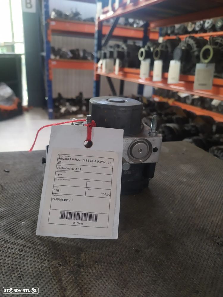 CENTRALINA DE ABS RENAULT KANGOO BE BOP / 2265106496 - 1