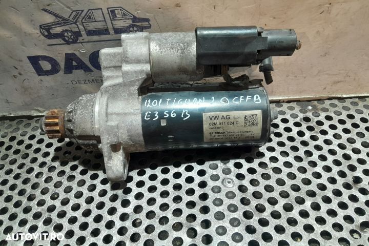 Electromotor 02M911024C 02M911024C Volkswagen VW Tiguan 1 [facelift] - 1