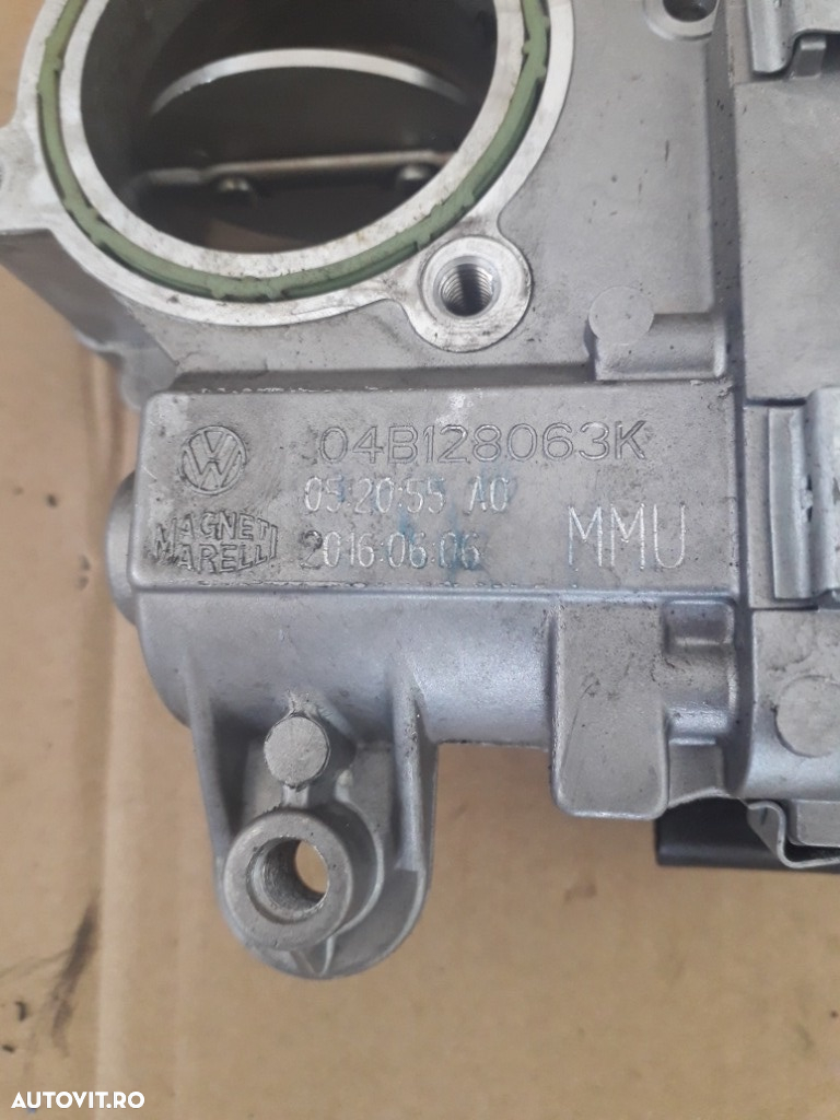 Clapeta acceleratie VW Polo 6C 1.4 TDI 75CP motor CUS CUSA cod 04B128063K an 2014 2015 2016 2017 2018 - 2