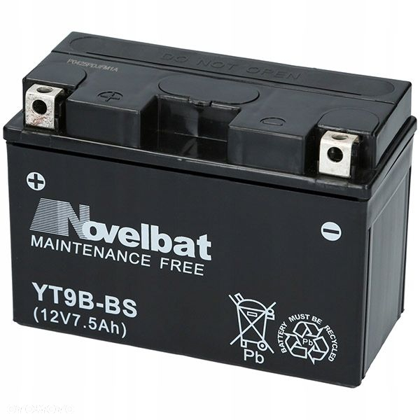 Akumulator Novelbat AGM 12V 7,5Ah YT9B-BS L - 5