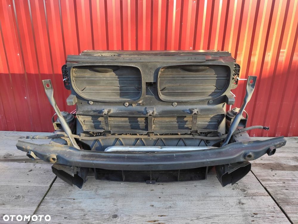 BMW X5 E70 3.0D M57 AUTOMAT PAS PRZEDNI WZMOCNIENIE CHŁODNICE WENTYLATOR - 1