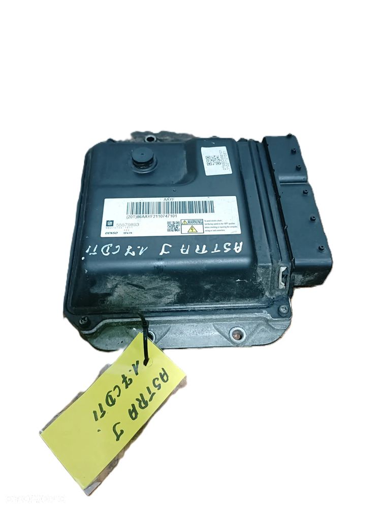 OPEL ASTRA J 09-19 1,7 CDTI sterownik komputer silnika GM 55579893 * - 1